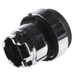 1 pcs - Schneider Electric Harmony XB4 Series Black Spring Return Push Button Head, 22mm Cutout, IP66, IP67, IP69K