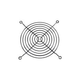 10 pcs : G119-8 - Fan Filters & Accessories Fan Finger Guard for 127mm Fan, Steel, Bright Nickel Chrome