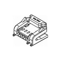 10 pcs : 15393421 - Automotive Connectors CON MP 064 4W FEM
