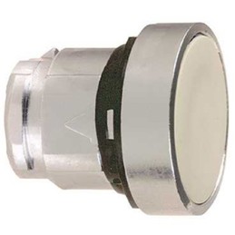 1 pcs - Schneider Electric Harmony XB4 Series Grey Momentary Push Button Head, 22mm Cutout, IP66, IP67, IP69K