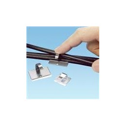 10 pcs : MACC25-A-C - Cable Mounting & Accessories METAL ADH CORD CL