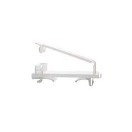 10 pcs : FCSE-1 - Cable Mounting & Accessories Clamp,Flat/Round,Removable,Natural, Clamp,Flat/Round,Remov,Nat