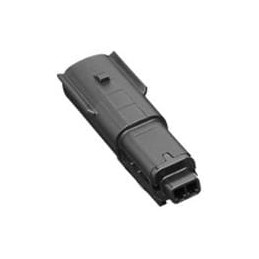 10 pcs : 33298837 - Automotive Connectors 2 way Male OCS 1.5 Sealed Black CONN