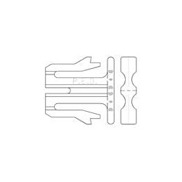 10 pcs : 12129083 - Automotive Connectors SECONDARY LOCK LIGHT GRAY