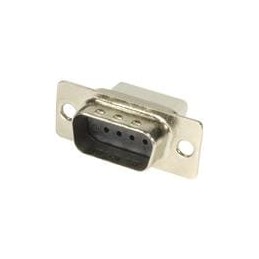 10 pcs : 09670095601 - D-Sub Standard Connectors 9P MALE CRIMP NO CONTACTS
