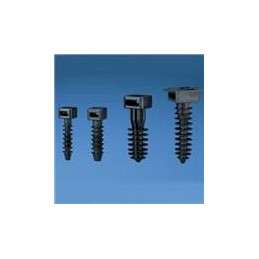 10 pcs : MPMS19-C0 - Cable Tie Mounts Masonry Push Mount Standard .19 (4.8m