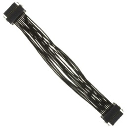 1 pcs - Samtec 10 Way Female Tiger Eye SFSD to 20 Way Female Tiger Eye SFSD Wire to Board Cable, 120mm