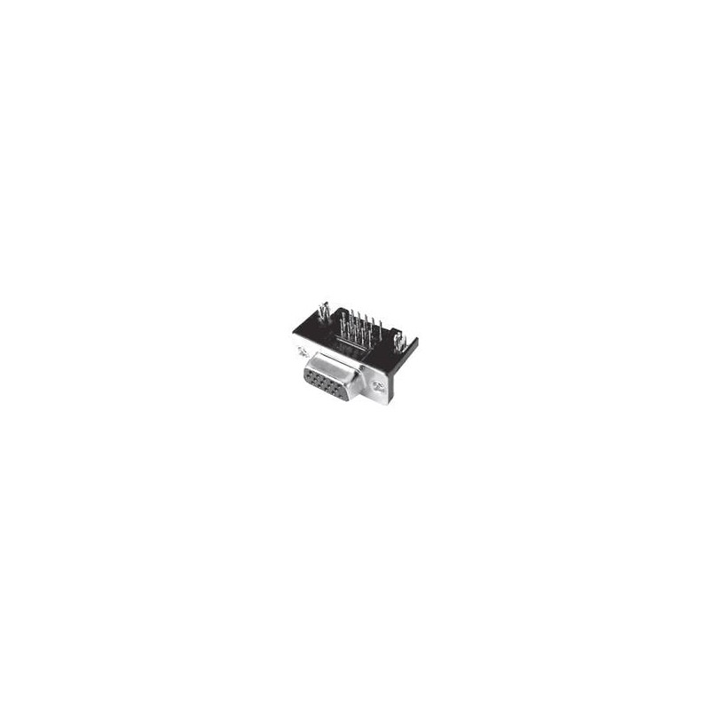 10 pcs : L77HDE15SD1CH4F - D-Sub High Density Connectors D-SUB HIGH DENSITY