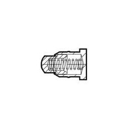 10 pcs : 90174-AS - Contact Probes SMD Spring Loaded Contact, Press-in Mount into 1.5mm hole
