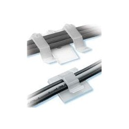 10 pcs : 3636 - Cable Mounting & Accessories WC A-44 WHITE Tension Wire Clips