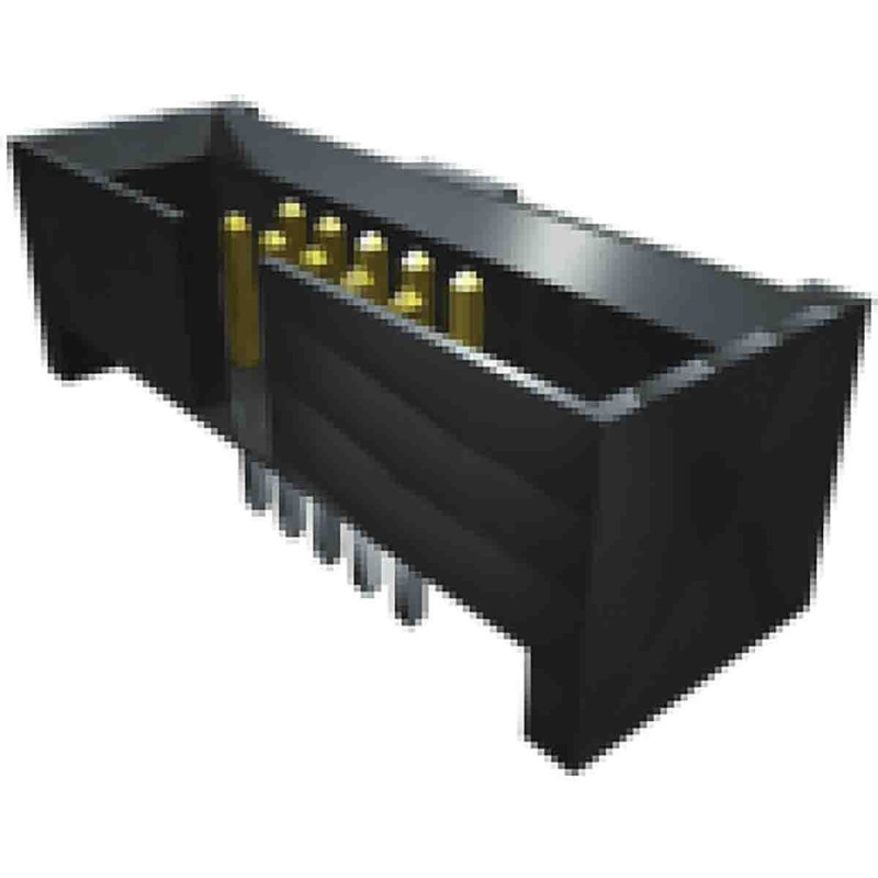 1 pcs - Samtec Surface Mount PCB Header, 20 Contact(s), 1.27mm Pitch, 2 Row(s), Shrouded