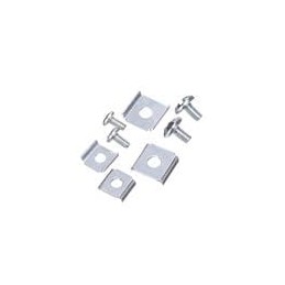 10 pcs : 420440 - Relay Sockets & Fixings Kit for Panel Mount Relays (Screws & saddle clamps)
