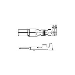 10 pcs : 7114414302 - Automotive Connectors TERM YESC M 6.3MM SLD