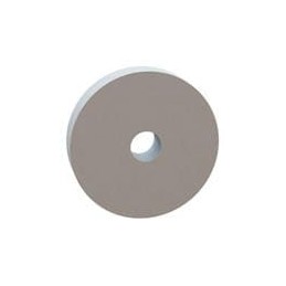10 pcs : 17W12527 - Washers Flat Washer, .257 ID, 1.250 OD, .255 Thick, Natural, Nylon