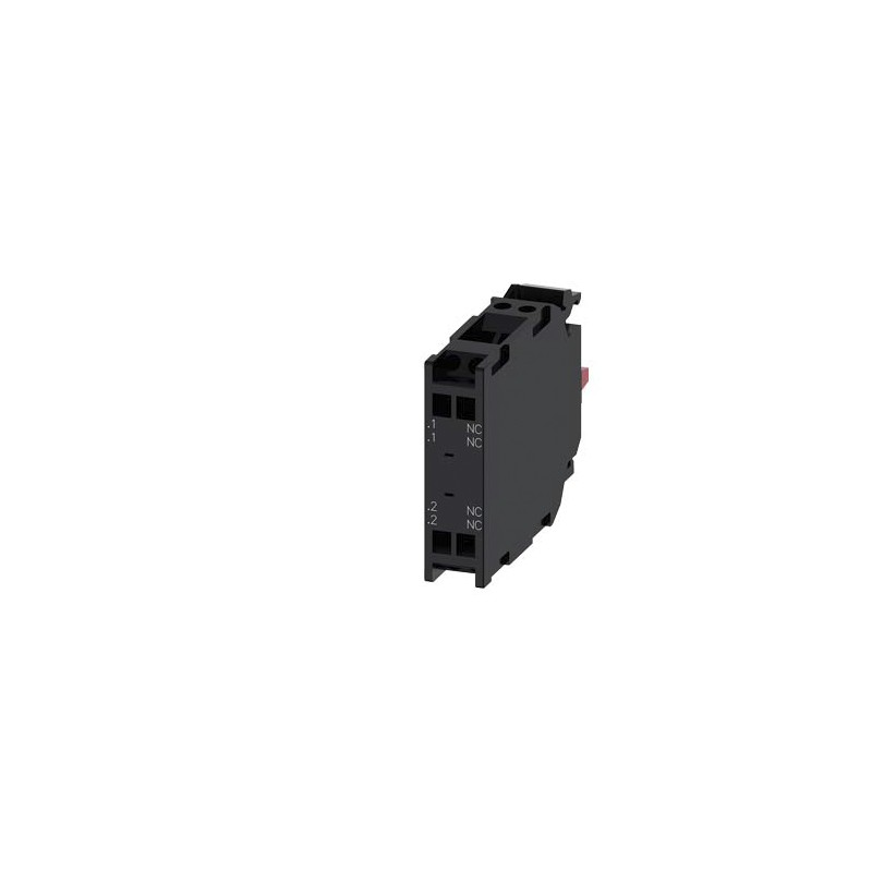 1 pcs - Siemens 3SU1 Contact Block - DPNC 5 - 500 V ac/dc
