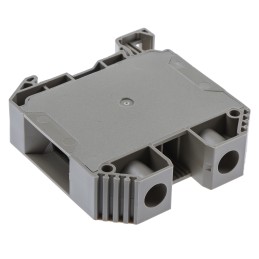 1 pcs - RS PRO Beige Feed Through Terminal Block, Single-Level, Screw Termination
