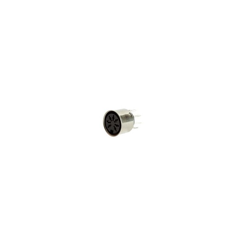 10 pcs : SD-70BV - Circular DIN Connectors DIN, 7P jack, vertical, through hole