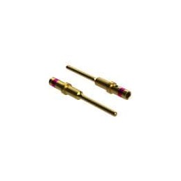10 pcs : AT60-010-2031 - Automotive Connectors Male Solid Contact, Size 20, 16-18AWG, Gold-plated