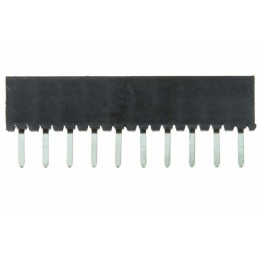 1 pcs - Samtec MMS Series Straight Through Hole Mount PCB Socket, 2-Contact, 1-Row, 2mm Pitch, Solder Termination