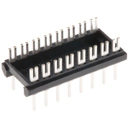 1 pcs - Aries Electronics 2.54mm Pitch 16 Way,Through Hole Mount IC Dip Header, Tin over Nickel, 2A