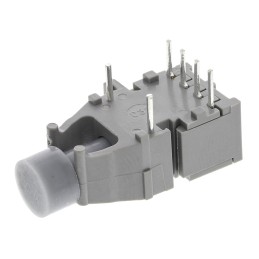 1 pcs - Broadcom HFBR-1522Z, 1MBd Fibre Optic Transmitter 660nm, Round Versatile Link Connector, 18.8 x 12.19 x 7.62mm