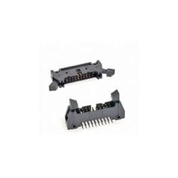 10 pcs : D3793-5302-AR - Headers & Wire Housings 10P RT ANGLE HEADER LONG LATCH 10U AU