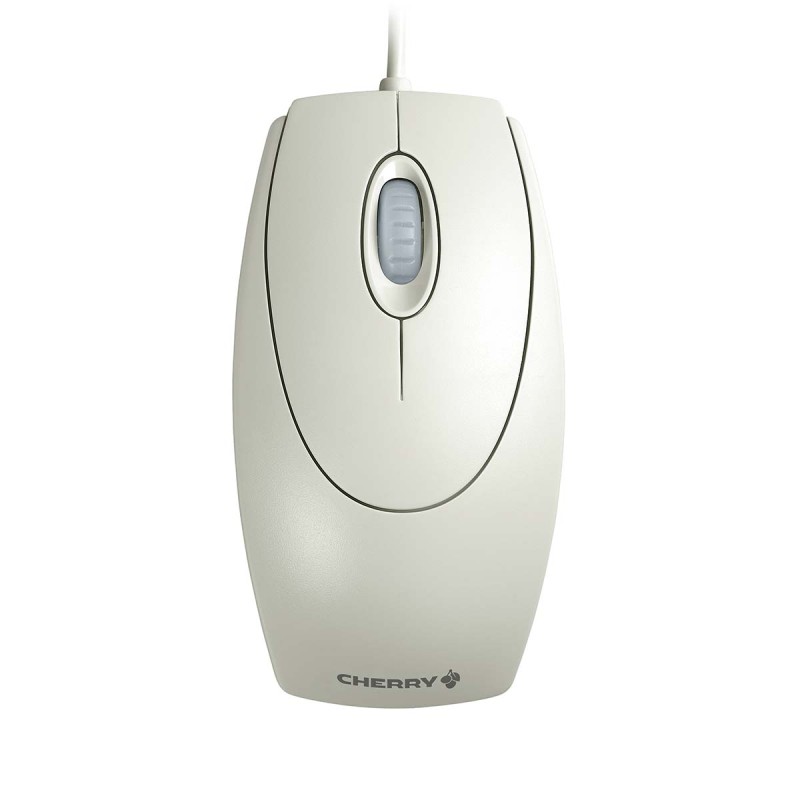 1 pcs - CHERRY M5400 3 Button Wired Optical Mouse Grey
