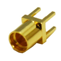 1 pcs - Hirose MMCX Series, jack Through Hole MMCX Connector, 50Ω, Solder Termination, Straight Body