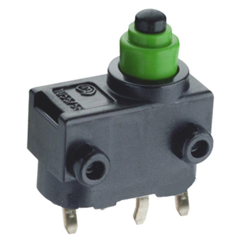 1 pcs - Marquardt Button Micro Switch, Pc Pin Terminal, 4 A @ 12 V dc, SP-CO, IP00, IP40, IP67