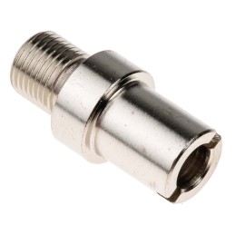 1 pcs - RS PRO Bayonet Adapter for Use with J & K Type Adjustable Bayonet, 1/8 BSP, RoHS Compliant Standard