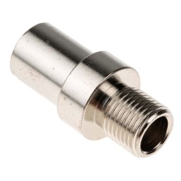 1 pcs - RS PRO Bayonet Adapter for Use with J & K Type Adjustable Bayonet, 1/8 BSP, RoHS Compliant Standard