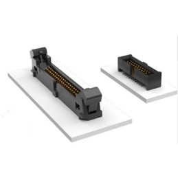 1 pcs - Samtec Surface Mount PCB Header, 50 Contact(s), 1.27mm Pitch, 2 Row(s), Shrouded