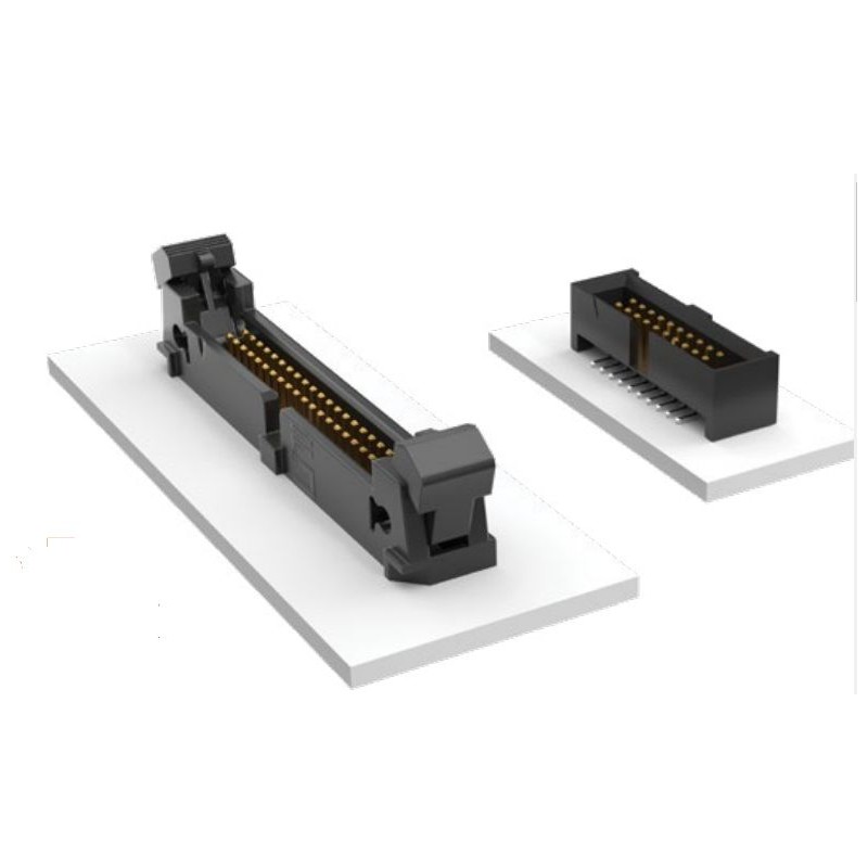 1 pcs - Samtec Surface Mount PCB Header, 50 Contact(s), 1.27mm Pitch, 2 Row(s), Shrouded