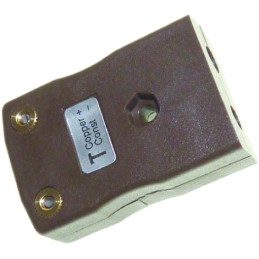 1 pcs - RS PRO In-Line Thermocouple Connector for Use with Type T Thermocouple, Standard Size, JIS Standard