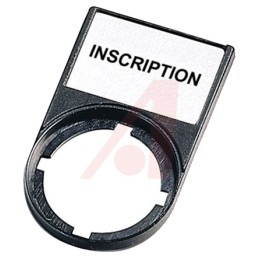 1 pcs - Eaton Legend Plate for Use with 22.5 mm Modular Pushbuttons, O - I