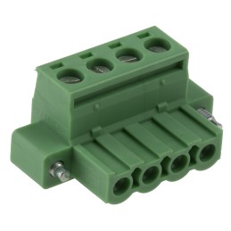 1 pcs - Phoenix Contact 5.08mm Pitch 4 Way Pluggable Terminal Block, Plug, Plug-In, Screw Termination