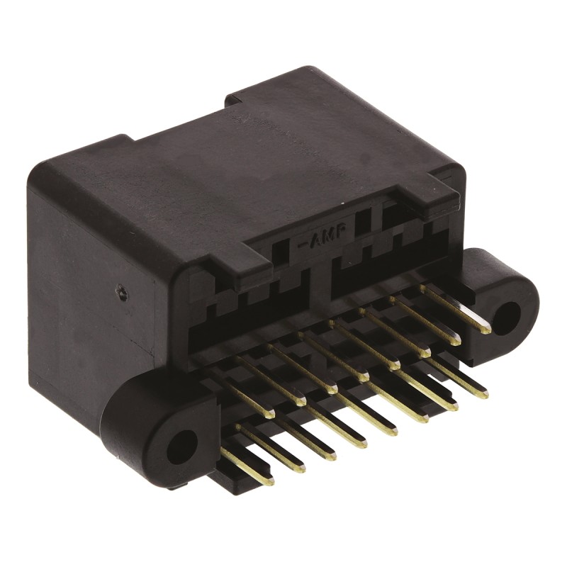 1 pcs - TE Connectivity, MULTILOCK 040 Female Connector Housing, 2.5mm Pitch, 16 Way, 2 Row Right Angle
