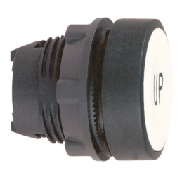 1 pcs - Schneider Electric Harmony XB5 Series White Spring Return Push Button Head, 22mm Cutout, IP66, IP67, IP69K