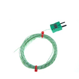 1 pcs - RS PRO Type K Thermocouple 3m Length, 1/0.2mm Diameter, -75°C - +260°C