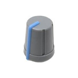 10 pcs : 450-4663 - Knobs & Dials SOFT TCH D SH GY/BL