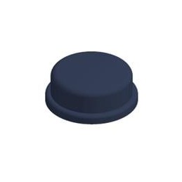 10 pcs : KTSC-22B - Switch Bezels / Switch Caps 12X12 RND BLUE CAP