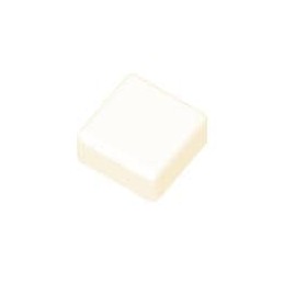 10 pcs : KTSC-21I - Switch Bezels / Switch Caps 12X12 SQ IVORY CAP