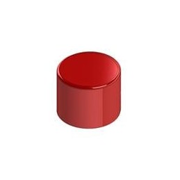 10 pcs : MPB-CAP-RED - Switch Bezels / Switch Caps Push Button, Cap, Red