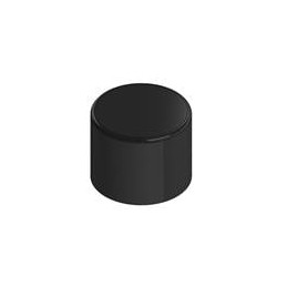 10 pcs : MPB-CAP-BLACK - Switch Bezels / Switch Caps Push Button, Cap, Black