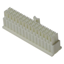 1 pcs - Samtec, IPD1 Male Crimp Connector Housing, 2.54mm Pitch, 30 Way, 2 Row