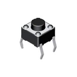 10 pcs : DTS-63N-V - Tactile Switches 6x6mm 160gf BROWN