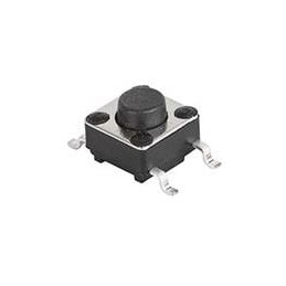 10 pcs : 1301.9318 - Tactile Switches 6X6 SHORT TRAVEL SWITCH 8.0MM