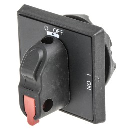 1 pcs - ABB Black Rotary Handle