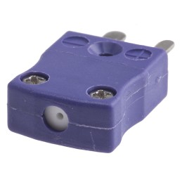 1 pcs - RS PRO In-Line Thermocouple Connector for Use with Type E Thermocouple, Miniature Size, JIS Standard