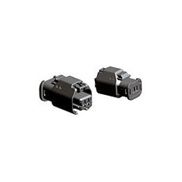 10 pcs : 1801175-1 - Automotive Connectors 2W RECEPTACLE HP CONNECTOR BLACK